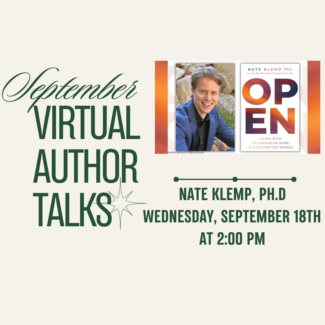 Virtual Author Talk: Nate Klemp, PhD