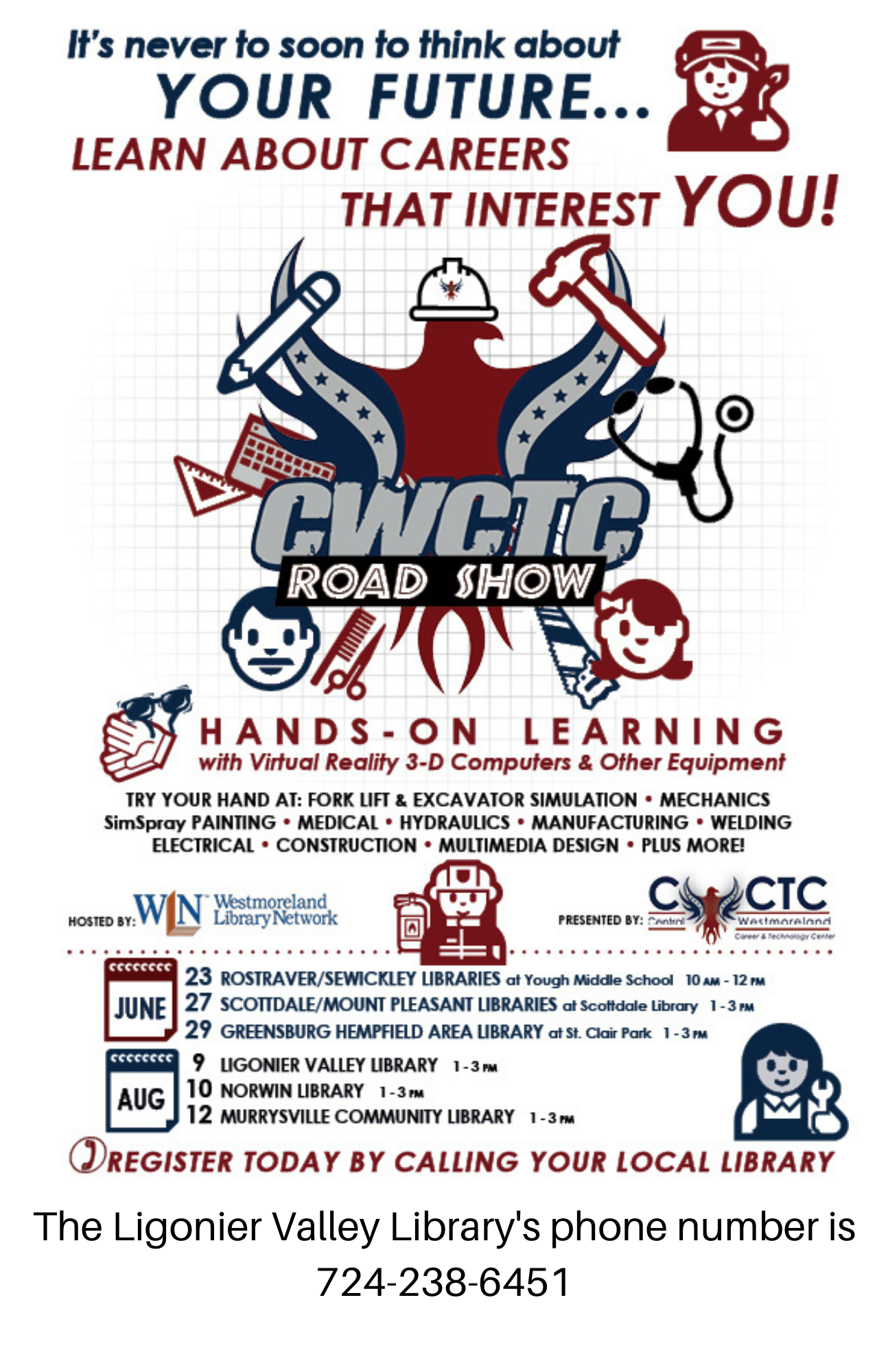 CWCTC Road Show--Learn About Careers!