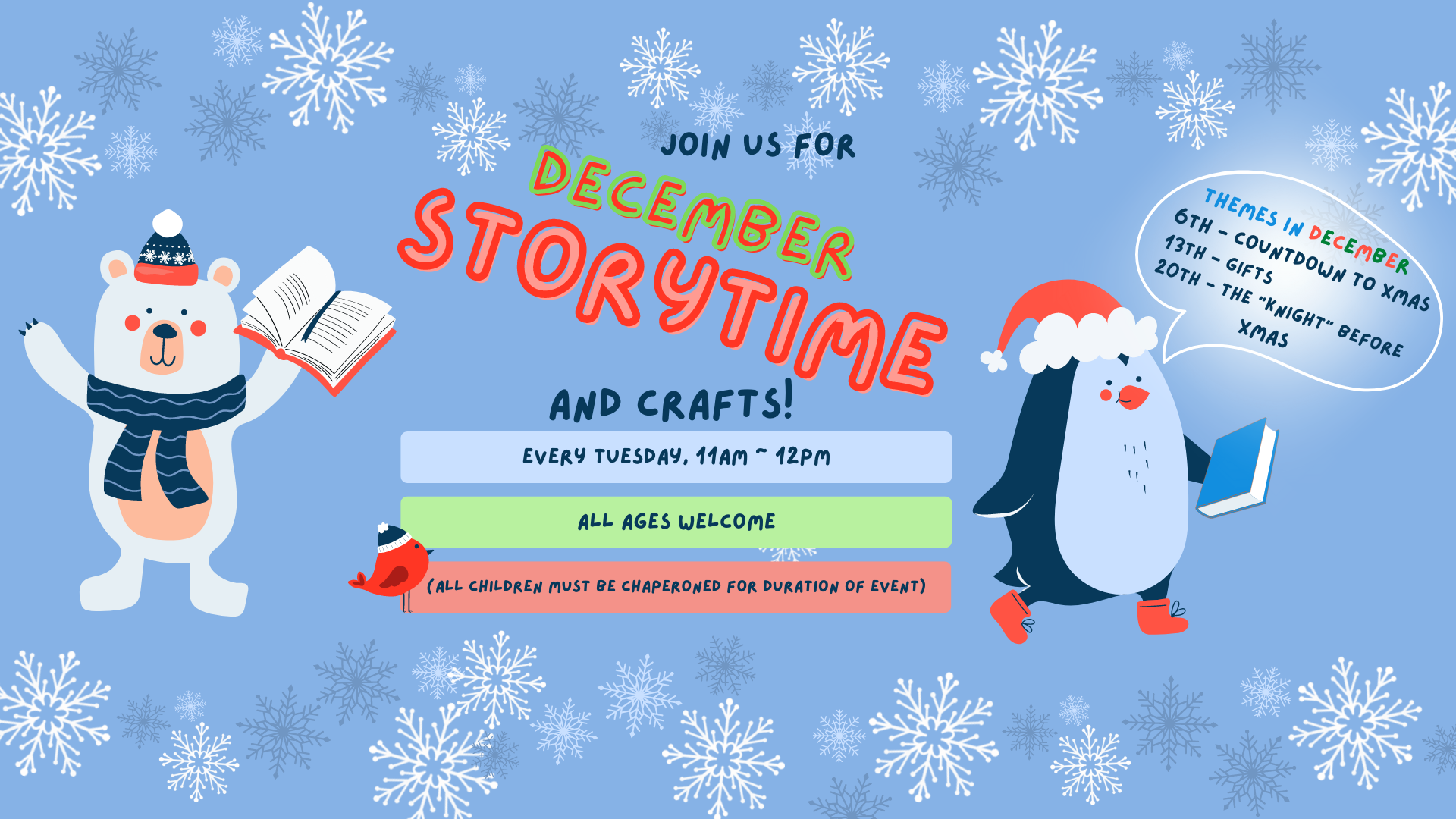 Tuesday Storytime Graphic