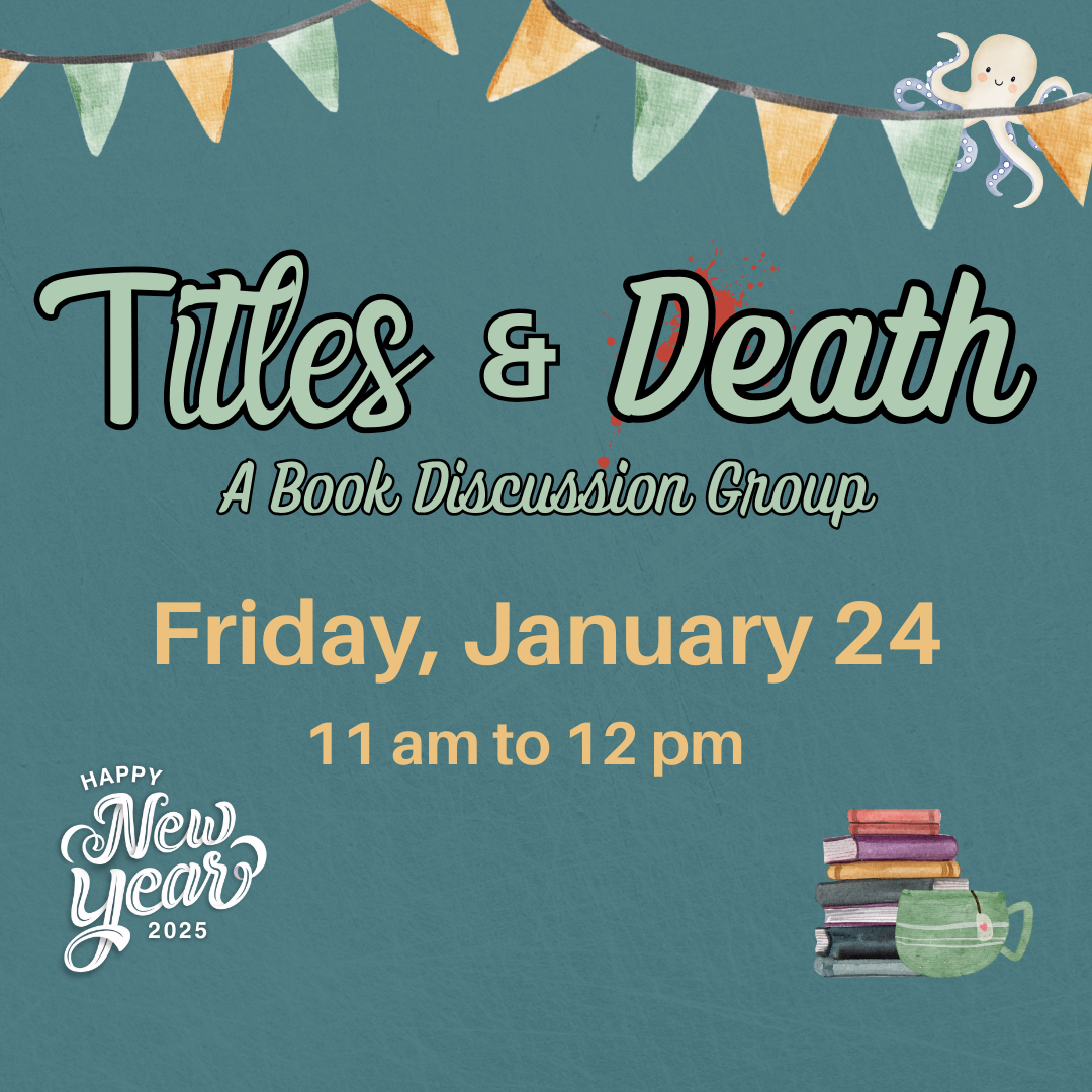 Titles & Death Book Discussion